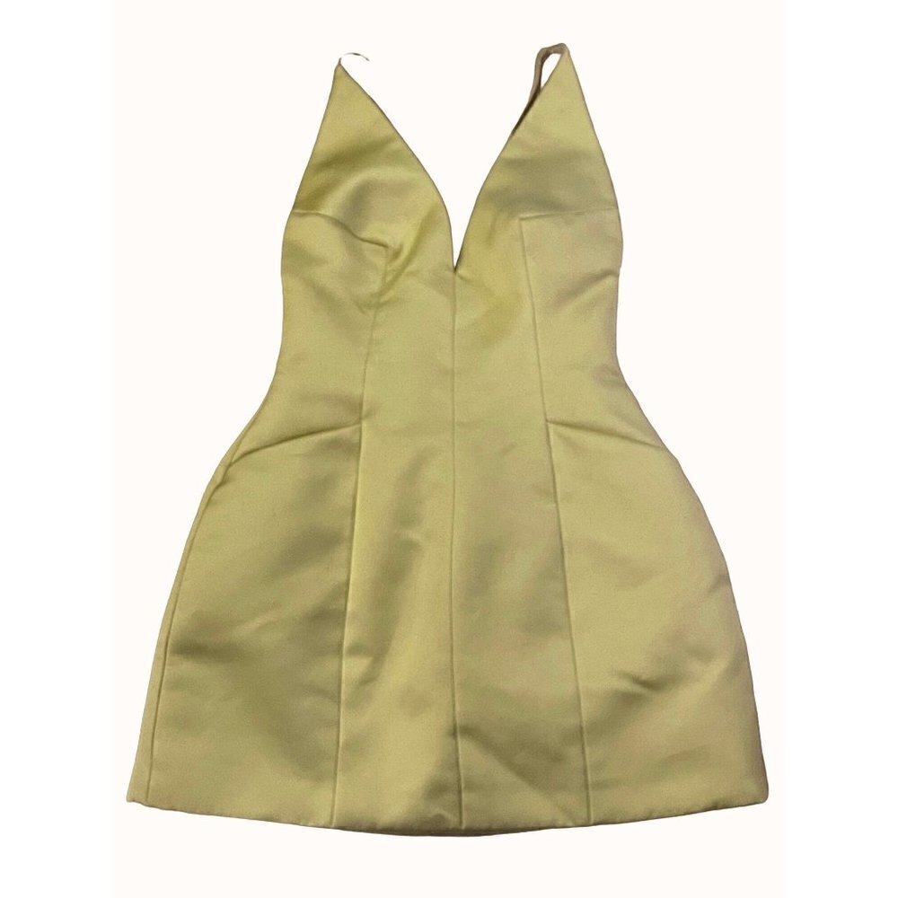 LAMania womens backless strappy  dressy dress size 6 party wedding club